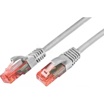 Wirewin Cat6 U/UTP Patchkabel, 2m, Grau, RJ45, 10Gbps, 250MHz, Kupfer, PVC PKW-UTP-KAT6 2.0