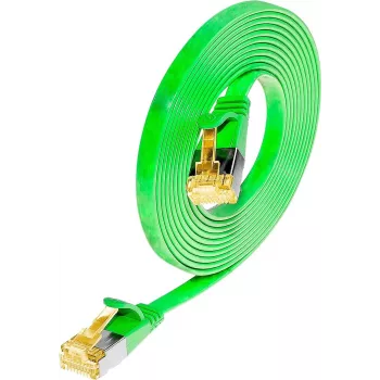 Wirewin Cat6a U/FTP Slim Ethernet Patchkabel 7m Grün PKW-STP-SLIM-K6A 7.0 GN