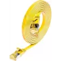 Wirewin Cat6a U/FTP Slim Ethernet Patchkabel RJ45 1,5m Gelb PKW-STP-SLIM-K6A 1.5 GE
