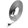 Wirewin Light Patchkabel Rund U/FTP Cat 6a Schwarz 0,5m Schlank Flexibel PoE (PKW-LIGHT-STP-K6A 0.5 SW)