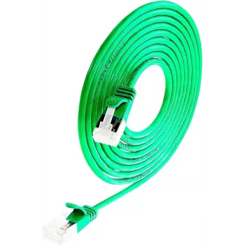 Wirewin Light Patchkabel rund U/FTP Cat 6a grün 2,0m schlank flexibel PoE (PKW-LIGHT-STP-K6A 2.0 GN)