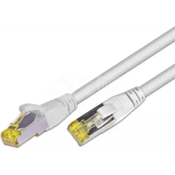 Wirewin PKW-PIMF-KAT6A 0.25 WS Cat6a S/FTP Patchkabel, 0,25m, Weiß