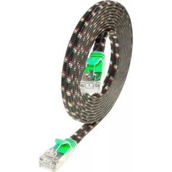 Wirewin SLIM Tough STP Cat6 U/FTP Netzwerk-Patchkabel, Grün, 2 m, 10 Gbps, 250 MHz, Slim-Profil, RJ45 PKW-TOUGH-STP-K6 2.0 GN