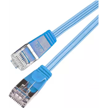 Wirewin Triotronik Cat6 U/FTP Slim Ethernet Patchkabel 1m Blau PKW-STP-SLIM-KAT6 1.0 BL