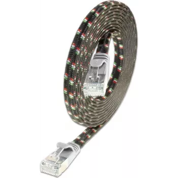Wirewin Triotronik Cat6 U/FTP STP Patchkabel, 5m, RJ45 Stecker zu Stecker, Grau, 10Gbps, 250MHz, Robust PKW-TOUGH-STP-K6 5.0