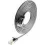 Wirewin Triotronik PKW-LIGHT-STP-K6 0,15 SW Cat6 geschirmtes Patchkabel, RJ45 Stecker auf RJ45 Stecker, 0,15m, Schwarz
