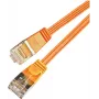 Wirewin Triotronik PKW-STP-SLIM-KAT6 0.5 OR Cat6 U/FTP Slim Ethernet Patchkabel, RJ45 Stecker zu Stecker, 0,5 m, Orange