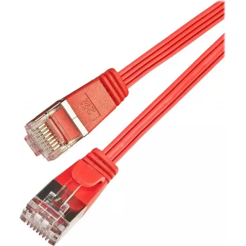 Wirewin Triotronik PKW-STP-SLIM-KAT6 0,5 RT Cat6 U/FTP Slim Ethernet Patchkabel, 0,5m, Schwarz