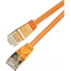 Wirewin Triotronik PKW-STP-SLIM-KAT6 3.0 OR - 3m Slim Cat6 U/FTP Netzwerk-Patchkabel, RJ45 Stecker zu Stecker, Orange