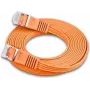 Wirewin Triotronik PKW-STP-SLIM-KAT6 3.0 OR - 3m Slim Cat6 U/FTP Netzwerk-Patchkabel, RJ45 Stecker zu Stecker, Orange