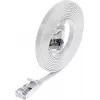 Wirewin Triotronik PKW-STP-SLIM-KAT6 3.0 WS Cat6 U/FTP Slim Ethernet Patchkabel 3m Weiß