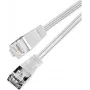 Wirewin Triotronik PKW-STP-SLIM-KAT6 3.0 WS Cat6 U/FTP Slim Ethernet Patchkabel 3m Weiß