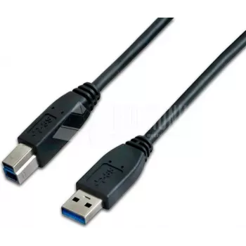Wirewin USB 3.0 A-B Stecker-Stecker Kabel 3m Schwarz USB 3.0 A-B MM 1.0 SW