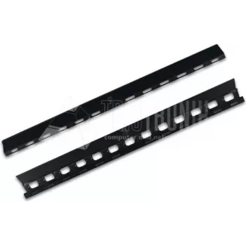 Wirewin Vertikale Kabelmanagement-Schiene 32U Schwarz RAL9005 19 Zoll VCO 32U BL