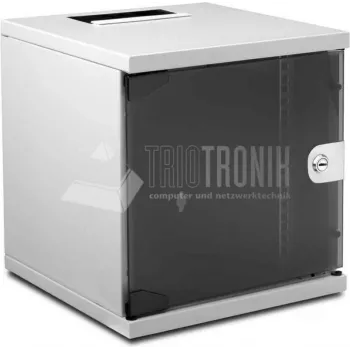 Wirewin WCAB 10 312X300X6U Wandmontiertes Rack 6U Weiß
