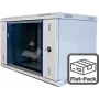 Wirewin WCAB PS2 600X600X4U B FP Wandmontage-Rackgehäuse 4U Schwarz