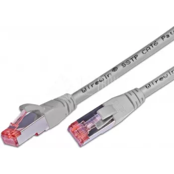 Wirewin CAT6 Patchkabel S/FTP LSOH Grau 6m RJ45 (PKW-PIMF-KAT6 6.0)