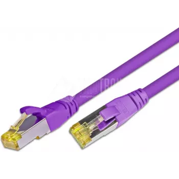 Wirewin PKW-PIMF-KAT6A 0.25 VI Cat6a S/FTP Patchkabel, 0,25 m, Violett