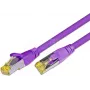 Wirewin PKW-PIMF-KAT6A 0.25 VI Cat6a S/FTP Patchkabel, 0,25 m, Violett