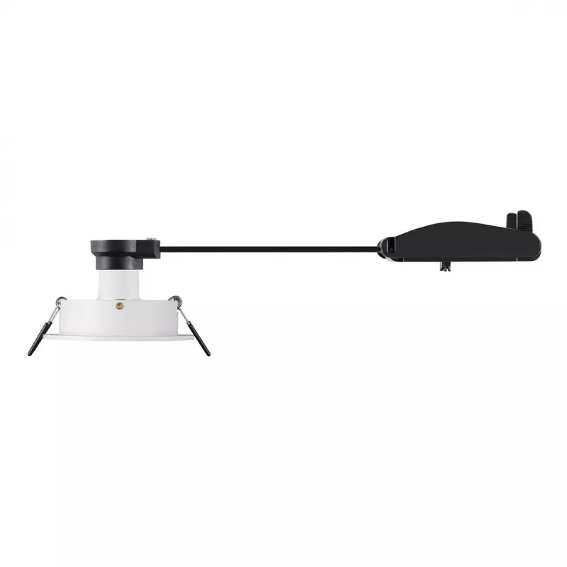 SLV NEW TRIA 75 Einbauleuchte rund GU10 max. 10W Weiß 75mm