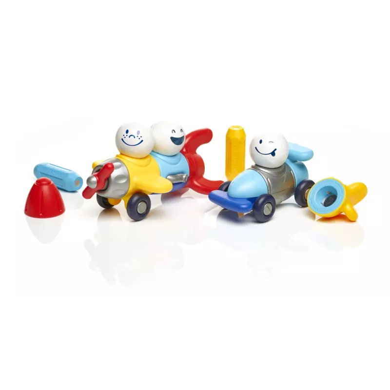 SmartMax My First Explorers 15-teiliges Magnetbau-Set für Kleinkinder ab 1 Jahr