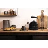 Smeg 50's Style Wasserkocher WKF01BL Schwarz 1,7L 2400W Edelstahl