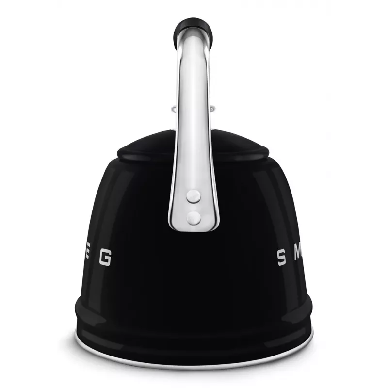 Smeg 50's Style Wasserkocher WKF01BL Schwarz 1,7L 2400W Edelstahl