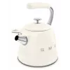 Smeg 50's Style Wasserkocher WKF01CR Creme 1,7L 2400W Edelstahl