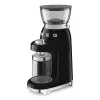 Smeg CGF03BLEU 50's Style Conical Burr Coffee Grinder - Schwarz, 150W, 350g Fassungsvermögen