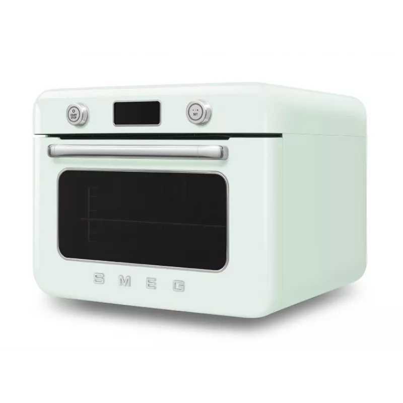 Smeg COF01PGEU Mini-Backofen Vintage, Pastellgrün