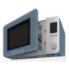 Smeg Combi Microwave MOC02SBMEU, 9 Funktionen, 2100 W, Storm Blue Matt