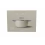 Smeg CSF2412CRM Schmortopf, 24 cm, Keramik-Antihaftbeschichtung, Edelstahlgriff, Mattcreme