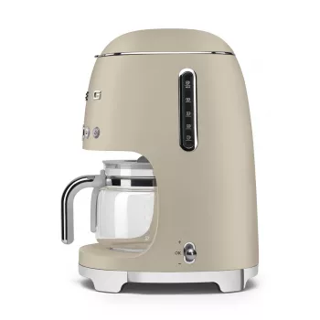 Smeg DCF02MLMEU Filterkaffeemaschine, Beige, Ines de la Fressange Paris Edition