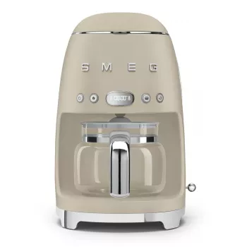 Smeg DCF02MLMEU Filterkaffeemaschine, Beige, Ines de la Fressange Paris Edition