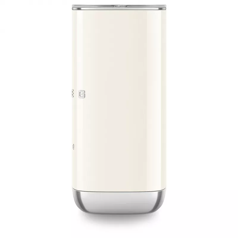 Smeg MFF02CREU Automatischer Milchaufschäumer & -wärmer - Creme, 500 W, 6 Programme