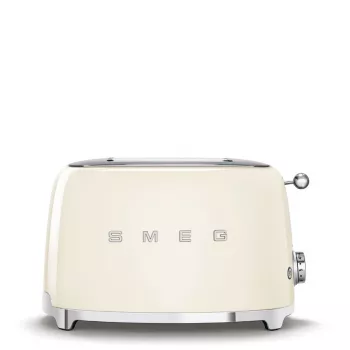 Smeg Toaster TSF01MLMEU, 2 Schlitze, Beige, Ines de la Fressange Paris Edition
