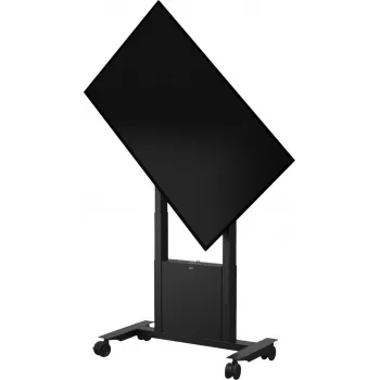 SMS Func Mobile Motorized Flipster 2 Cart - Schwarz - für Displays bis 65 inch - für Microsoft Surface Hub 2S 50 inch, Samsung Flip WM55H, Flip 2 WM55R, WM65R, WM85R