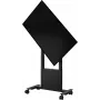 SMS Func Mobile Motorized Flipster 2 Cart - Schwarz - für Displays bis 65 inch - für Microsoft Surface Hub 2S 50 inch, Samsung Flip WM55H, Flip 2 WM55R, WM65R, WM85R
