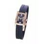 SOL WATCH WOMAN 10011/1 (23mm) Quarz-Analoguhr - Edelstahlgehäuse, weißes Zifferblatt, schwarzes Lederarmband