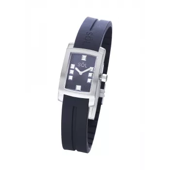 SOL WATCH WOMAN 10011/2 (23mm) Quarz Analog Damen Uhr mit silbernem Metallarmband