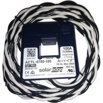 SOLAREDGE SECT-SPL-100A-A Split-Core Stromwandler 100A, 333mV Ausgang, 3m Kabel, 16mm Öffnung