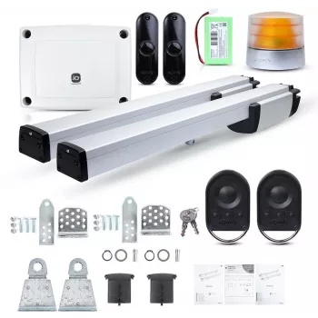 Somfy Ixengo L 3S+ IO Comfort Pack für 8 m Doppelflügeltore