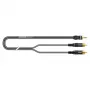 Sommer Cable SC-Onyx 0,25 mm² symmetrisches Audio-Patchkabel 1 m schwarz
