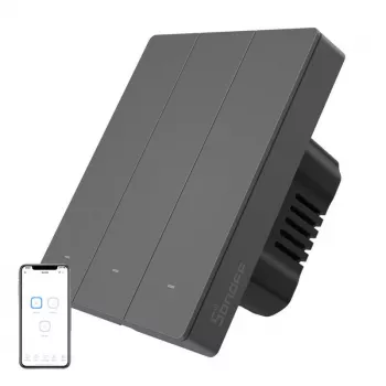 SONOFF M5 Smart Wall Switch M5-3C-80M, Wi-Fi, Matter