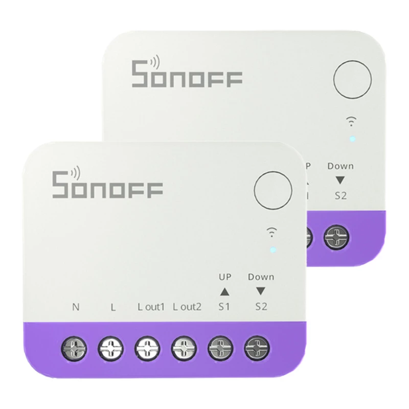 Sonoff MINI-RBS WiFi Smart Mini Roller Shutter Switch (2er-Pack)