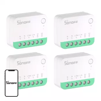 SONOFF MINIR4M (Extreme) Matter Switch 4-Pack