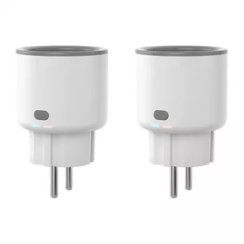 SONOFF S60ZBTPF Zigbee 3.0 Smart Plug (2er-Pack) Typ F, Fernsteuerung, Zeitpläne, Sprachsteuerung