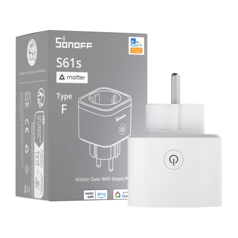 SONOFF S61s Matter Außensteckdose via Wi-Fi