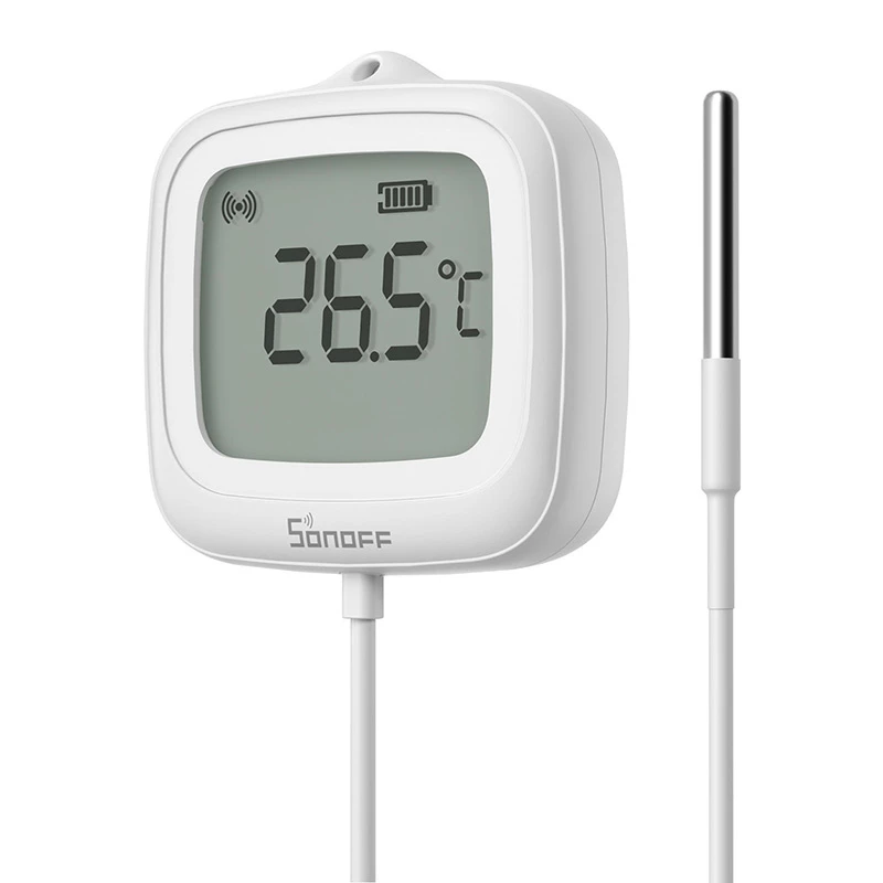 Sonoff SNZB-02LD Zigbee 3.0 LCD Temperatursensor mit externem Fühler