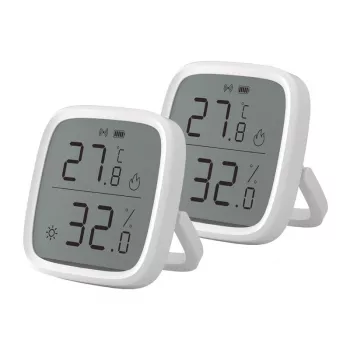 SONOFF ZigBee SNZB-02D Temperatur- und Luftfeuchtigkeitssensor, 2er-Pack